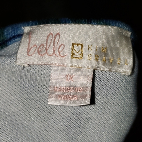 Belle by Kim Gravel Sleeveless Top Women's Plus Size 1X NWOT - Picture 5 of 8